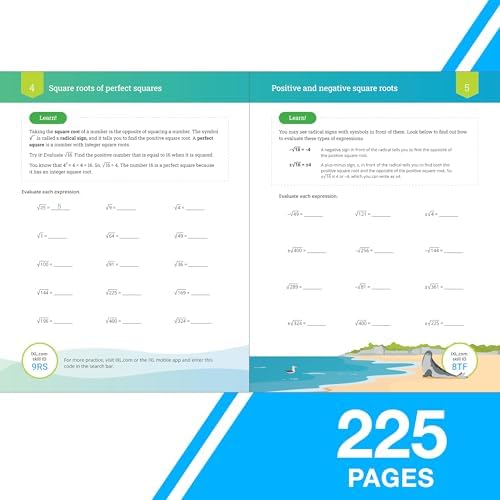 IXL The Ultimate Eighth Grade Math Workbook, Middle School Books for Kids Ages 13-14 Covering Geometry, Algebra, Mathematics Equations, Pythagorean Theorem, and More (IXL Ultimate Workbooks) by IXL Learning
