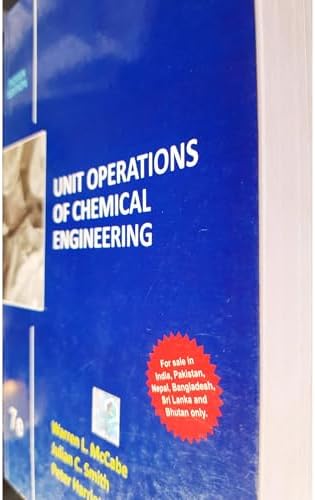 Unit Operations of Chemical Engineering by Warren Mccabe