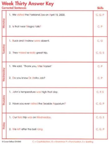 Daily Oral Language, Grade 2 (Daily Series) by Gregg O. Byers