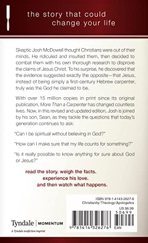 More Than a Carpenter by Josh McDowell