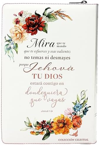 Biblia Reina Valera 1960 de estudio para mujer Arcoiris con Cierre Indice en color blanco con flores Edicion Especial Todo lo puedo en Cristo que me ... Biblia Coleccion Celestial (Spanish Edition) by Casiodoro de Reina