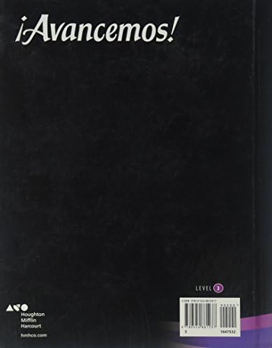 ¡avancemos!: Student Edition Level 3 2018 by Houghton Mifflin Harcourt