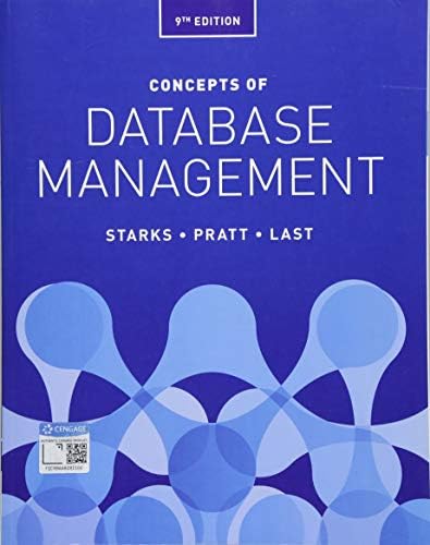 Concepts of Database Management by Joy Starks