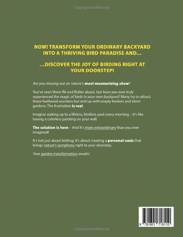 The Backyard Birding Bible: [3 in 1] How to Attract, Record, and Identify Birds in Your Garden | Including DIY Bird Houses, Feeders, and Baths by Rowan T. Wiedemann