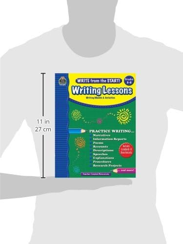 Write from the Start! Writing Lessons Grd 6-8: Writing Models & Activities by Kristine Brown