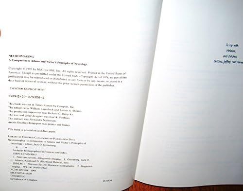 Neuroimaging: A Companion to Adams and Victor's Principles of Neurology by Jack O. Greenberg