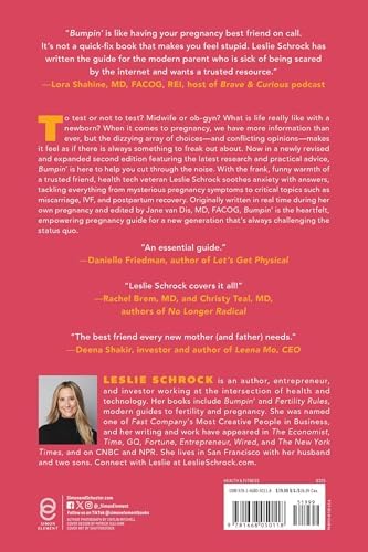 Bumpin': Navigating the Wild, Weird, and Wonderful Journey from Conception to Birth and Beyond, REVISED AND UPDATED by Leslie Schrock
