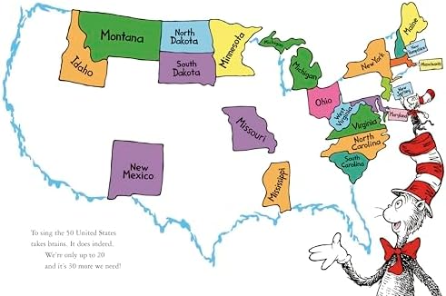 Sing the 50 United States! (Classic Seuss) by Dr. Seuss