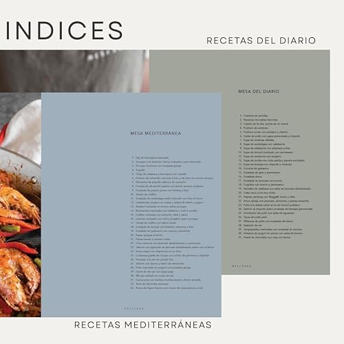 Mesa Sana Vol. I – Mesas para Compartir: A Cookbook in Spanish with 120 Easy, Healthy, and Delicious Recipes. Mediterranean, Italian, Beach & Everyday Meals by Andrea and Pamela Berrondo. by Spanish Edition Format: Unknown Binding