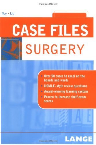 Case Files: Surgery by Eugene C. Toy