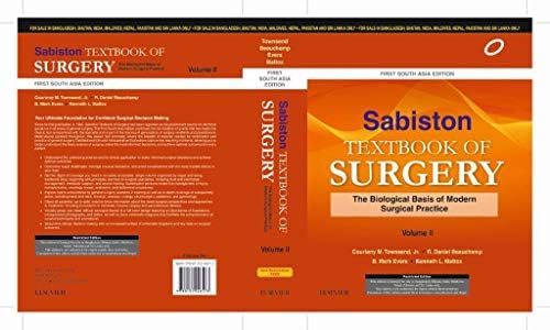 Sabiston Textbook Of Surgery: First South Asia Edition (2 Vol Set) by Courtney M. Townsend Jr.