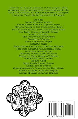 Catholic All August: Traditional Catholic prayers, Bible passages, songs, and devotions for the month of the Immaculate Heart of Mary (Catholic All Year Companion) by Kendra Tierney