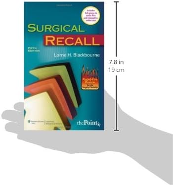 Surgical Recall, Fifth North American Edition (Recall Series) by Lorne H. Blackbourne
