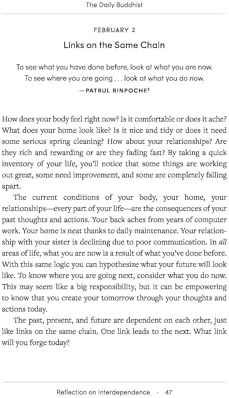 The Daily Buddhist: 366 Days of Wisdom for Happiness, Inner Freedom, and Mindful Living ― A Self-Help Guide to Buddhist Philosophy and Meditation by Pema Sherpa