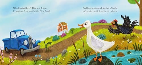 Little Blue Truck Feeling Happy: A Touch-and-Feel Book: A Touch-and-Feel Book – An NYT Bestselling Sensory Farm Animal Board Book by Alice Schertle