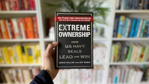 Extreme Ownership by Jocko Willink & Leif Babin – Leadership Lessons from U.S. Navy SEALs (Business Leadership & Self-Discipline Book) by Jocko Willink