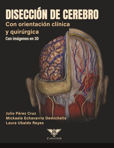 Disección de cerebro con orientación clínica y quirúrgica: Con imágenes en 3D (Spanish Edition) by Laura Ubaldo