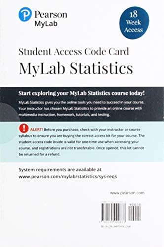Biostatistics for the Biological and Health Sciences -- MyLab Statistics with Pearson eText Access Code by Marc Triola