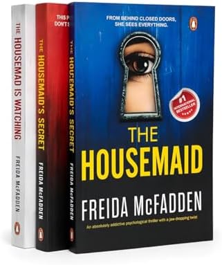 Freida McFadden Collection 5 Books Set (The Housemaid Is Watching, The Teacher, The Inmate, The Perfect Son & One by One) by Freida McFadden