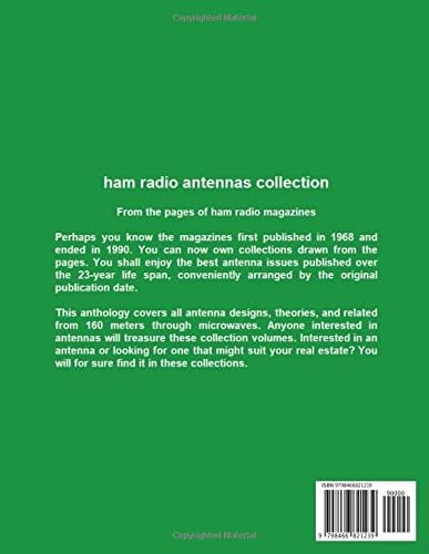 Ham Radio Antenna Collection: Volume 1 by Marcel De Canck