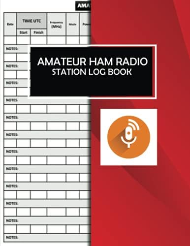 Amateur HAM Radio Station Log Book: Radio and Frequency Datachart and Analyzer For Radio Operators. Amateur Radio Logbook Journal and Notebook by Keith T. Pardee