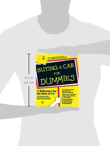 Buying A Car For Dummies by Deanna Sclar