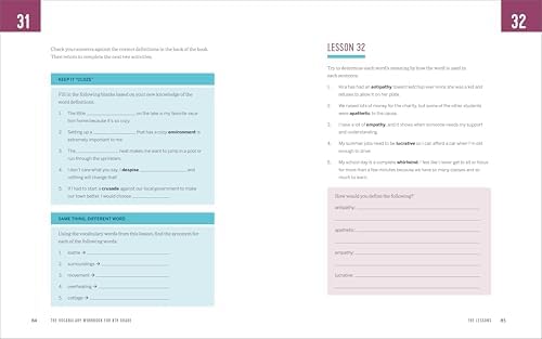 The Vocabulary Workbook for 8th Grade: Weekly Activities to Boost Your Word Power by Kelly Anne McLellan