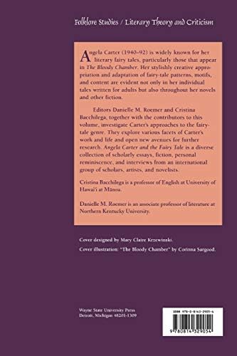 Angela Carter and the Fairy Tale (Marvels & Tales Special Issues) by Cristina Bacchilega