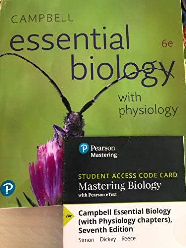 Campbell Essential Biology with Physiology by Eric Simon