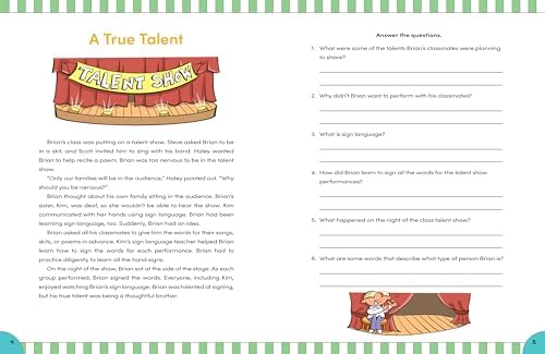Reading Comprehension: Grade 4 (Flash Skills) by Flash Kids Editors