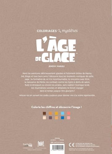 Coloriages mystères - L'Âge de glace by Jérémy Mariez