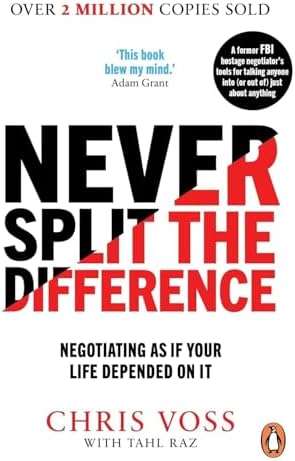 Never Split the Difference, How Big Things Get Done & Get Sh*t Done 3 Books Collection Set by Tahl Raz Chris Voss