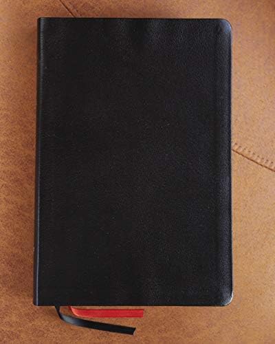 NIV, Thinline Bible, Giant Print, Bonded Leather, Black, Red Letter, Comfort Print by Zondervan