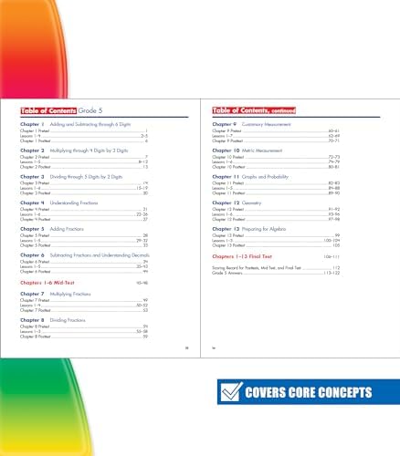 Spectrum Math Word Problems Grade 5 Workbook, Ages 10 to 11, 5th Grade Math Word Problems, Fractions, Decimals, Algebra Prep, Geometry, Multi-Step Word Problems, Graphs, and Probability - 128 Pages by Spectrum