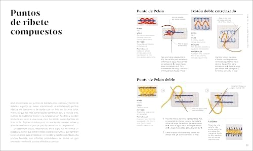 Bordado paso a paso (Embroidery Stitches Step-by-Step) (Spanish Edition) by Lucinda Ganderton