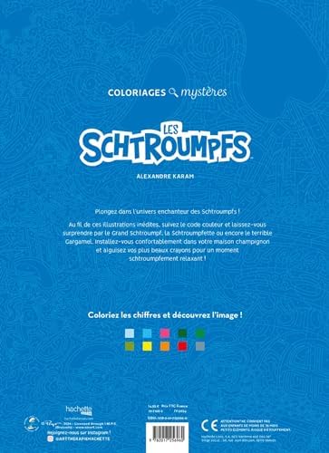 Coloriages mystères - Schtroumpfs by Alexandre Karam