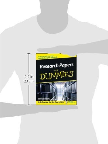 Research Papers for Dummies (For Dummies Series) by Geraldine Woods