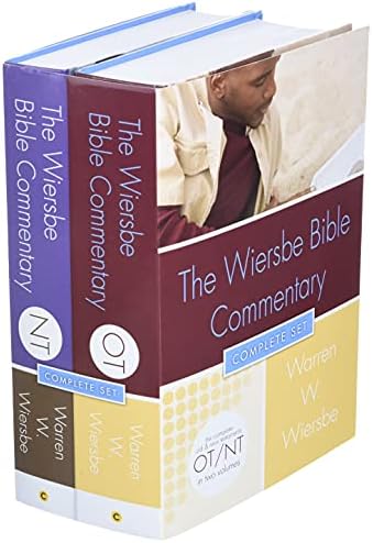 Wiersbe Bible Commentary 2 Vol Set by Warren W. Wiersbe