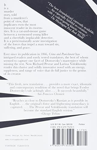 Crime and Punishment (Vintage Classics) by Fyodor Dostoevsky
