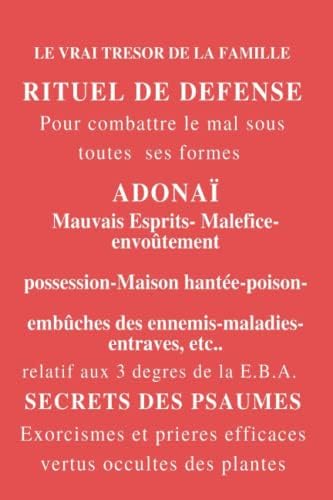 RITUEL DE DÉFENSE: Pour combattre le mal sous toutes ses formes (French Edition) by COLLECTIF