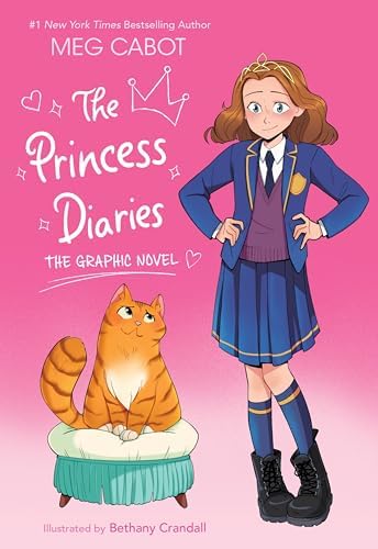 The Princess Diaries: The Graphic Novel: A Full-Color Adaptation of the Classic Middle Grade Novel about a Surprise Princess, For Kids (Ages 8-12) by Meg Cabot