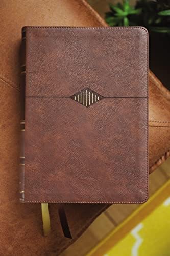NIV, Thompson Chain-Reference Bible, Leathersoft, Brown, Red Letter, Comfort Print by Zondervan