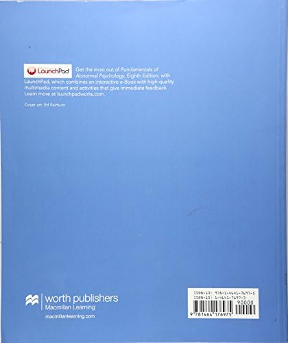 Fundamentals of Abnormal Psychology by Ronald J. Comer