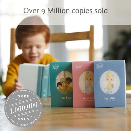 NKJV, Precious Moments Small Hands Bible, Hardcover, Pink, Comfort Print: Holy Bible, New King James Version by Thomas Nelson