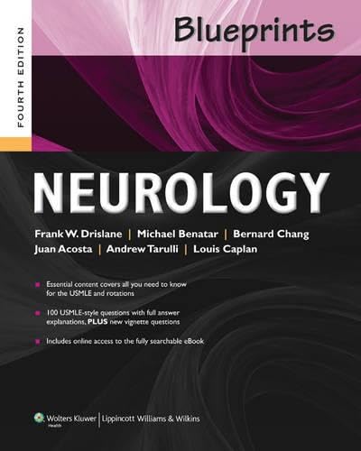 Blueprints Neurology by M.D. Drislane, Frank W