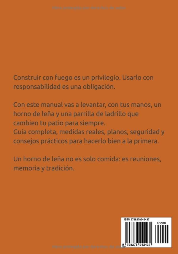 Cómo construir tu propio horno de leña y parrilla de ladrillo: Guía práctica para tu patio, tu familia y tu negocio (Spanish Edition) by Lorenzo Marin
