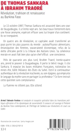 De Thomas Sankara à Ibrahim Traoré: Révolution, trahison et renaissance au Burkina Faso (French Edition) by Armel Takoulo Fonkou