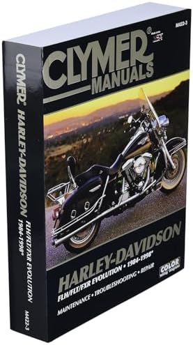 Harley-Davidson FLH/FLT/FXR Evolution 1984-1998 (Clymer Motorcycle Repair Manual) by Penton Staff