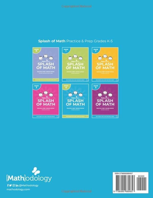 [Math]odology Splash of Math: Practice and Prep for Students Who Have Completed Grade 4 Second Edition by Sarah Schaefer