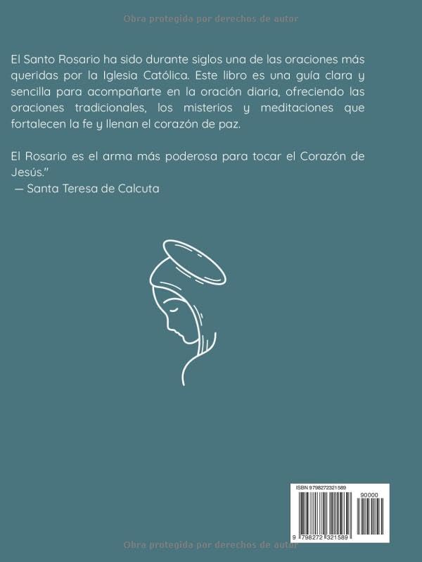 El Santo Rosario: Cómo Rezar el Rosario en Español con Oraciones Católicas Tradicionales una Guía Práctica para Rezar Paso a Paso by Lerznet Publishing